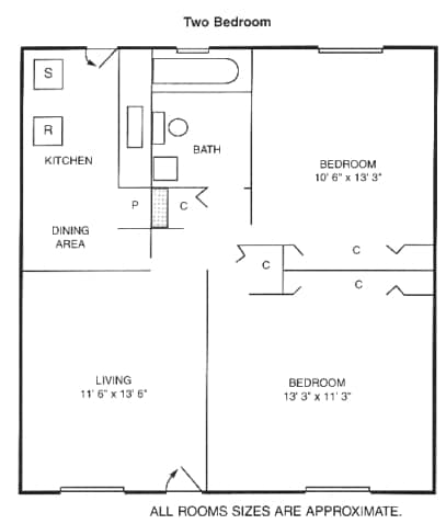 2BR/1BA - Westhampton Court Apartment Homes