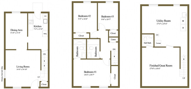 Floorplan - Walnut Grove Townhomes*