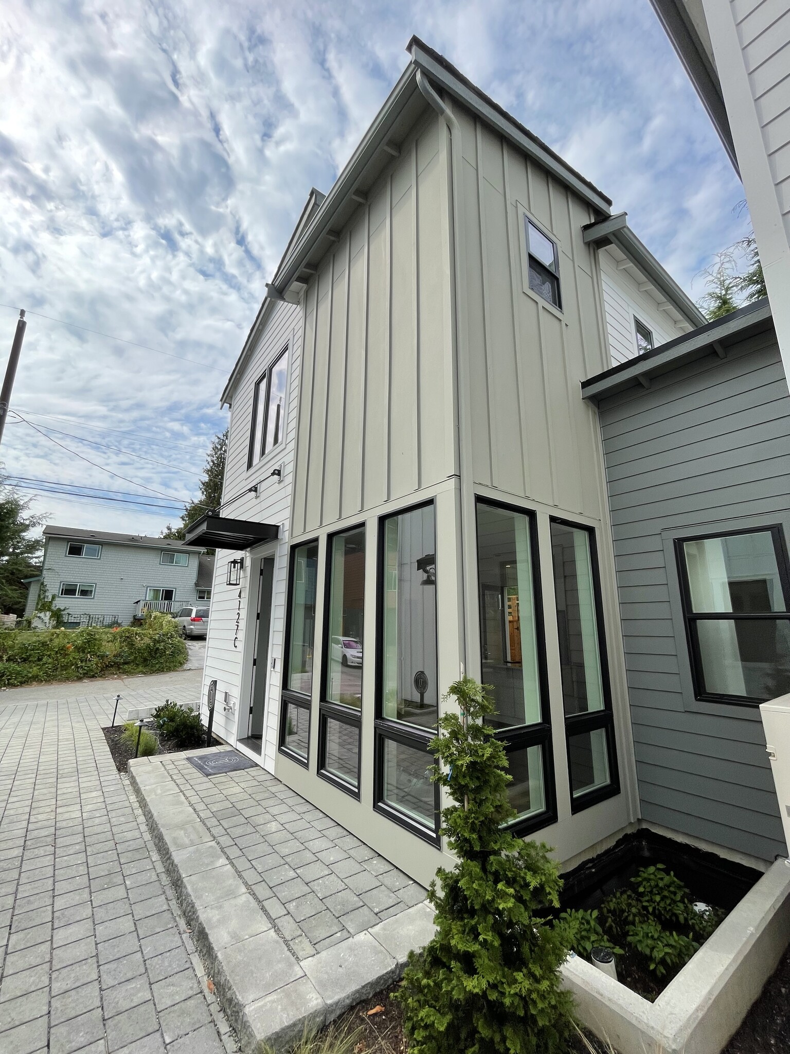 Front door to unit (digital keypad entry with backup key) - 4127 40th Ave SW