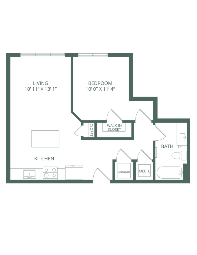 Floorplan - The Bellevue