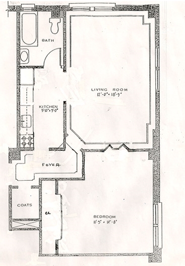 One Bedroom- Type 11 - Wayland Manor