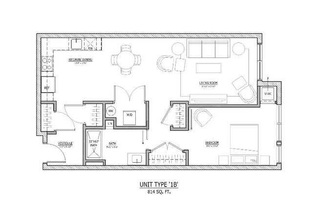 Floorplan - Flats on Fifth