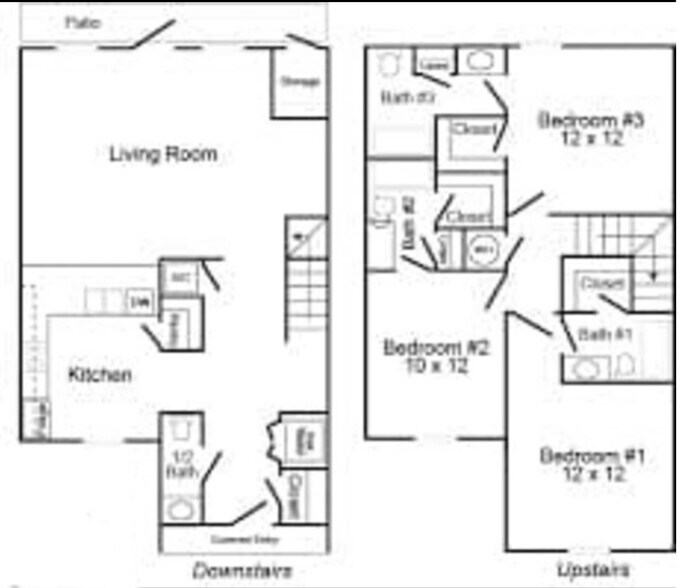Floor plan - 1477 N Donahue Dr