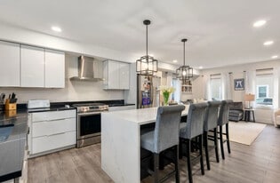 Kitchen and living room - 169 W 9th St