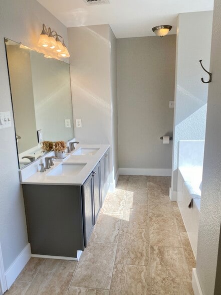 Master bathroom - 615 Big Spring Dr