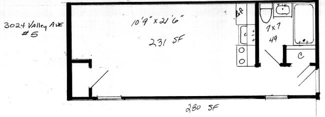 Studio - Kernstown Apartments