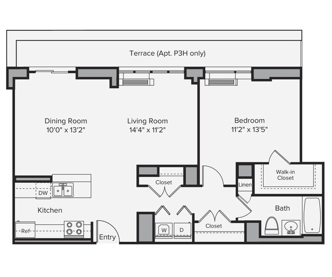 Floorplan - Avalon Riverview South Tower
