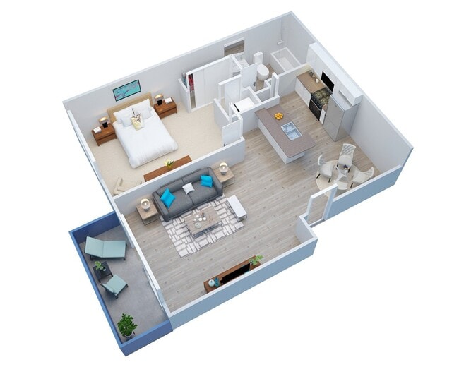 Floorplan - Milano Apartments