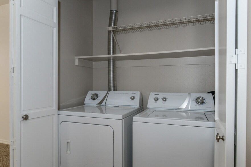 In unit washer and dryer - 1512 Larimer St