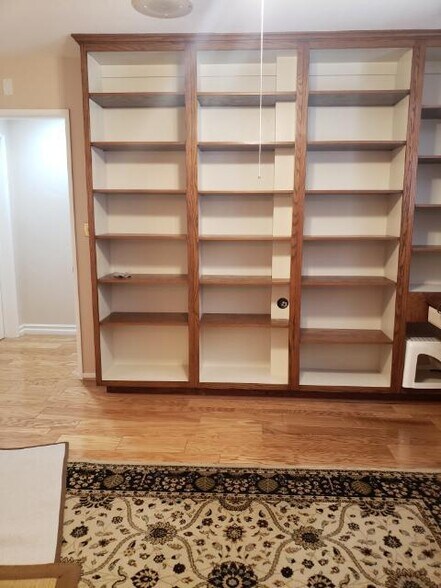 Left side wall of shelves - 1432 W 16th St