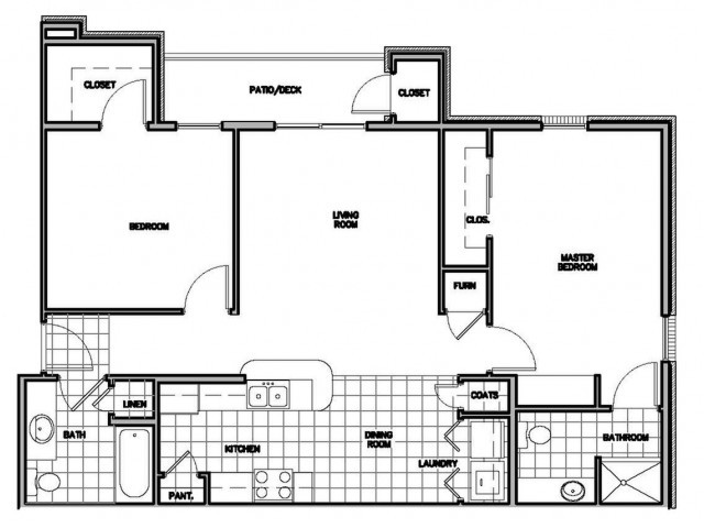 2 bedroom - Parkwood Apartments