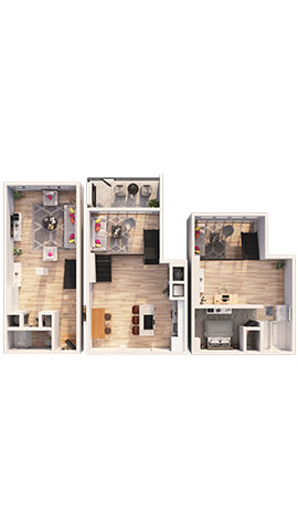 Floorplan - Roosevelt Lofts