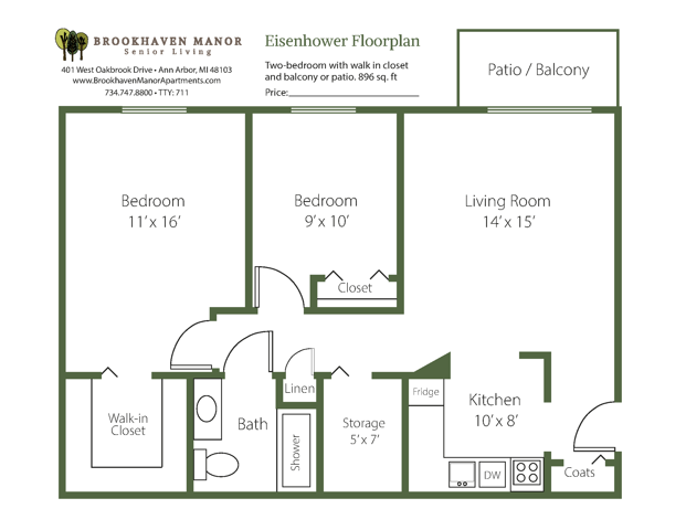 Eisenhower Premium - Brookhaven Manor Senior Living