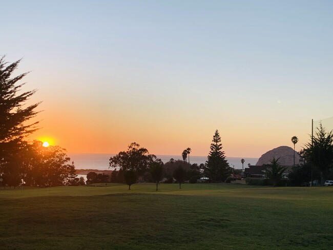 Sunset from golf course in front of house - 300 Kings Ave