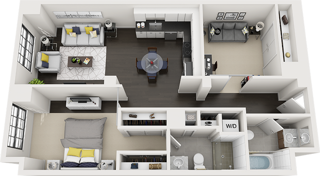 Floorplan - The Lofts at Atlantic Wharf