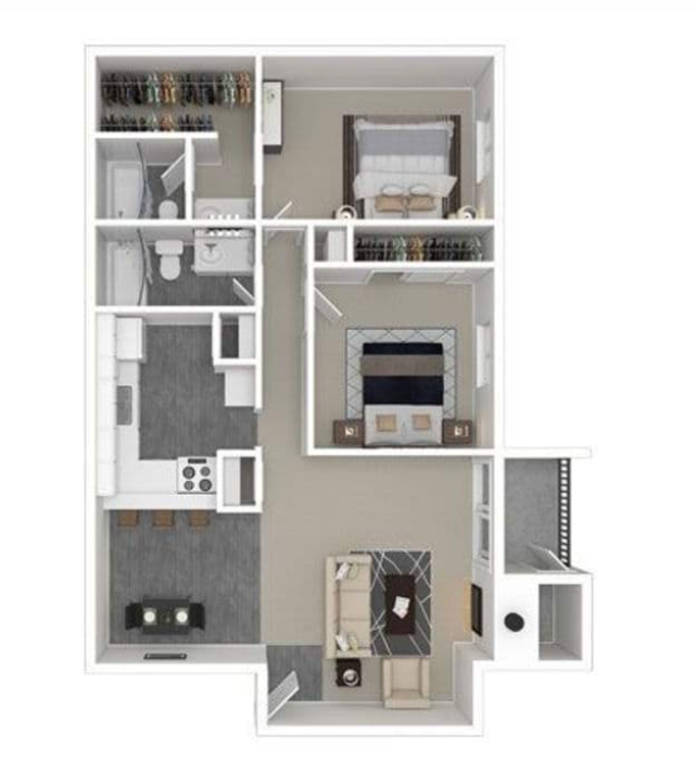 Floorplan - Peaks @ NW Hills