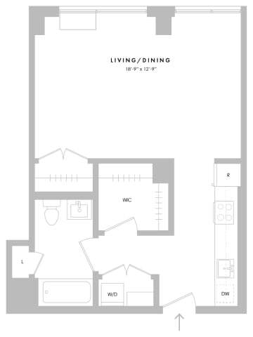 Floorplan - The Hazel Jersey City