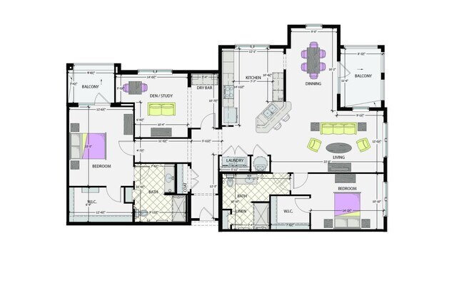 Violet Deluxe - Arcadia Gardens