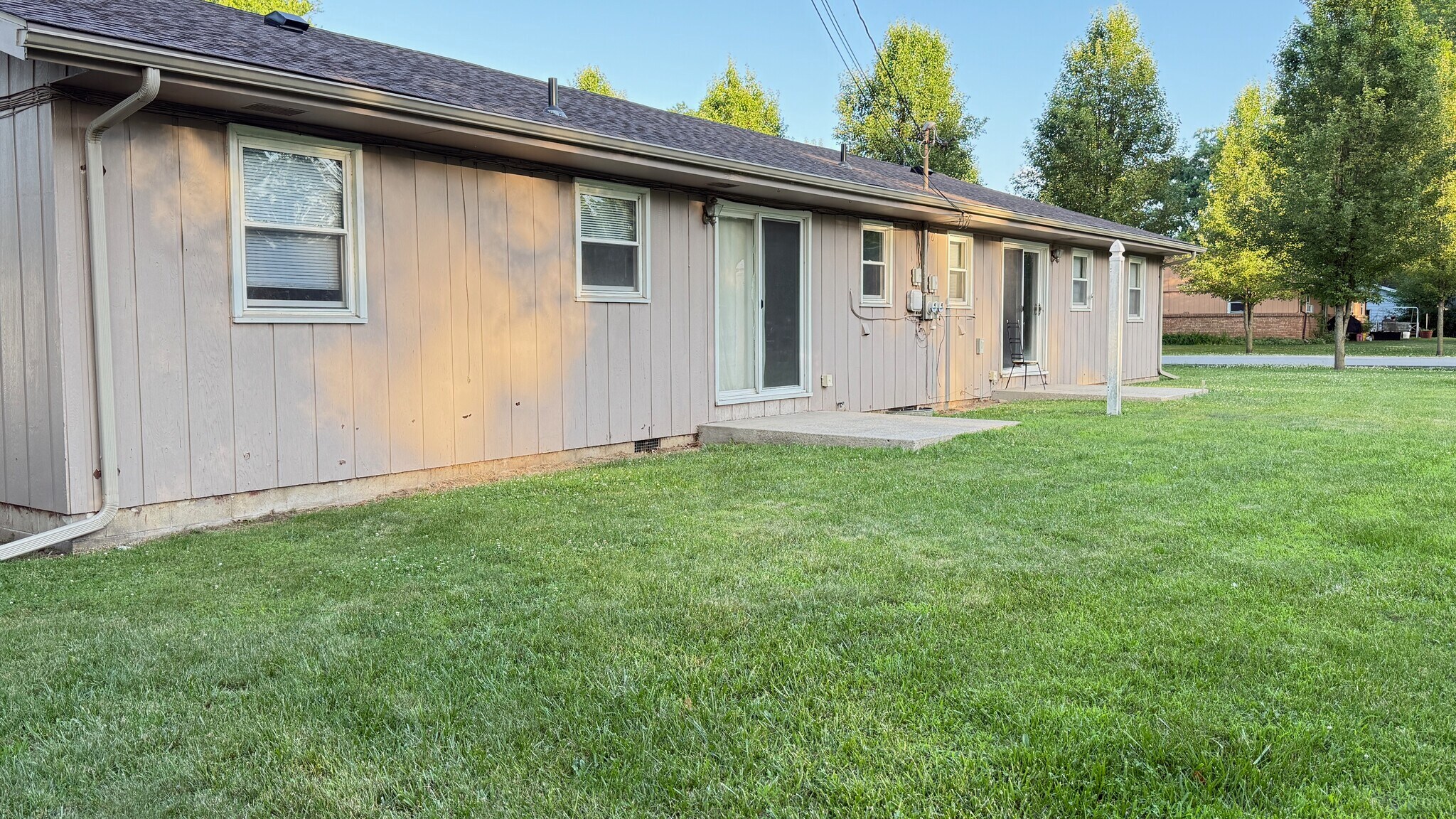 Rear Porch - 9754 Rosehill Rd