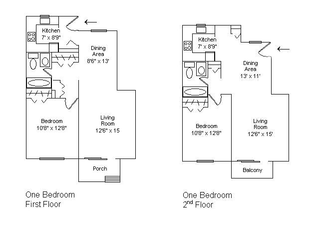 1 Bedroom - Countrywood At Vernon