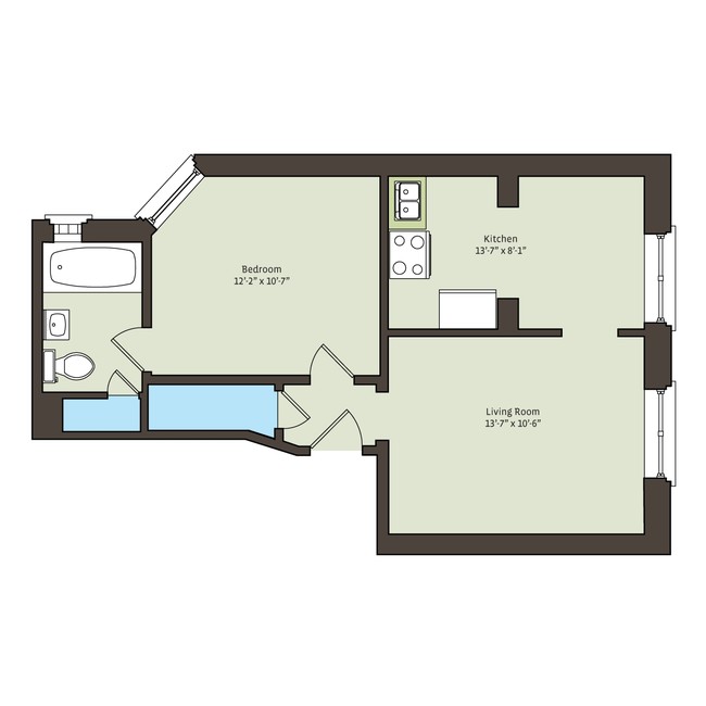 Floorplan - 5457-5459 S. Blackstone Avenue