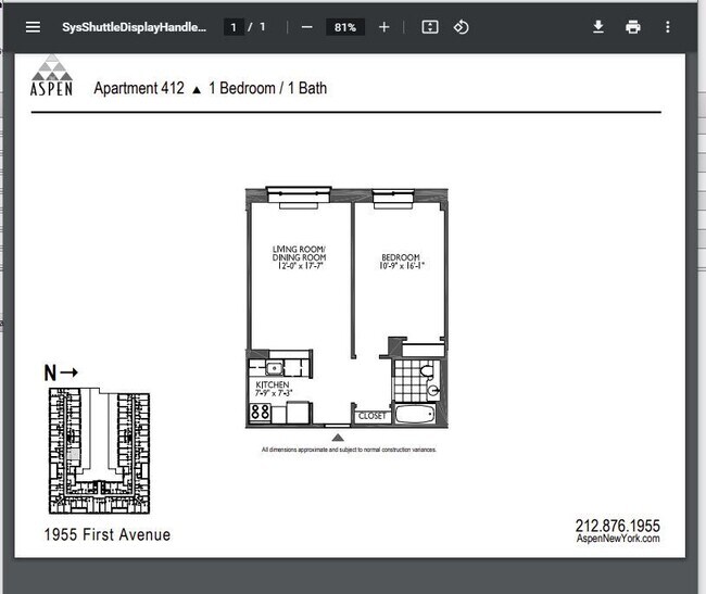 Floorplan - The Aspen