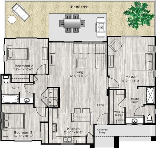 Floorplan - Avilla Enclave