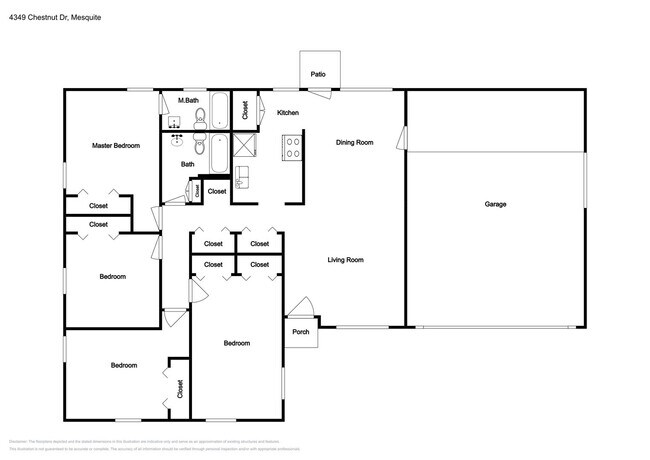 Building Photo - Coming Soon! 4 BR/1.5BA | Newly Renovated Single Family Home | Large backyard | In Mesquite!