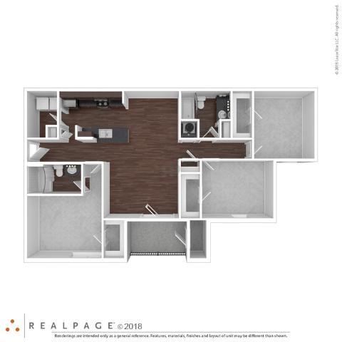 Floorplan - Trails at Flat Rock