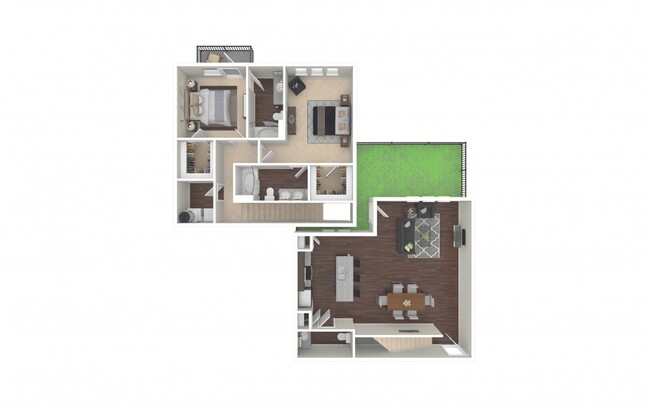 Floorplan - Cortland Las Colinas