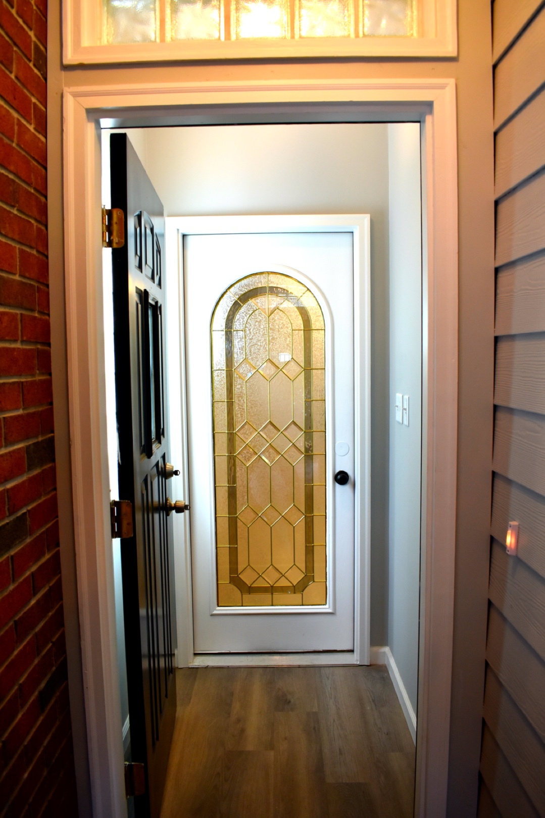 Double doors that get you to the apartment - 2416 West 10th Street