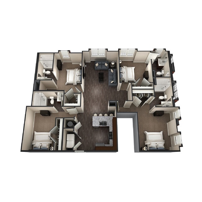 4BR/4BA - Manchester - Element Communities Downtown Columbia - Hi...