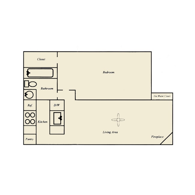 Floorplan - Stadium View Apartments