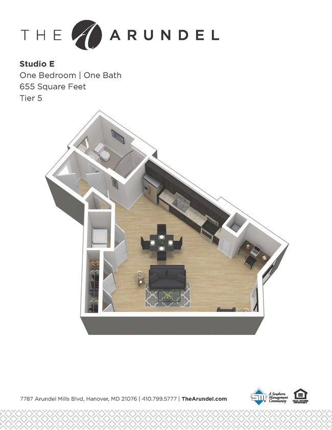 Floorplan - The Residences at Arundel Preserve