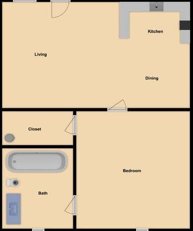 Floorplan - Westlawn Apartments