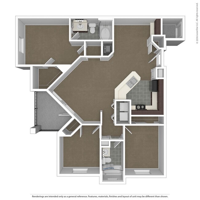 Floorplan - Cortland Fossil Creek