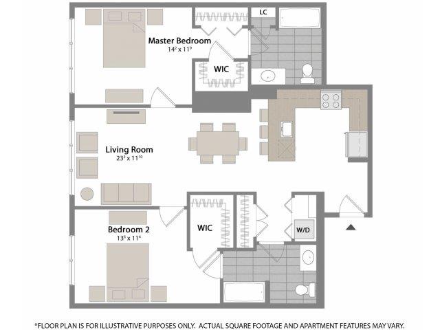 Floorplan - Warren at York by Windsor