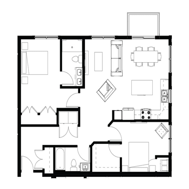 Floorplan - The Hendrickson