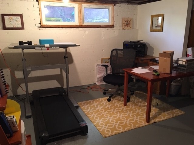 Work Station in Basement - 1178 Elm Avenue