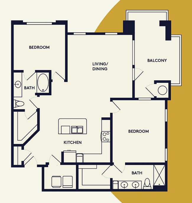 B2-ALT2 | 2bed 2bath - Creekside Park The Grove