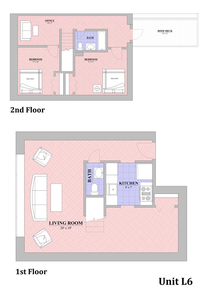 2BR/1.5BA - The Archview Apartments