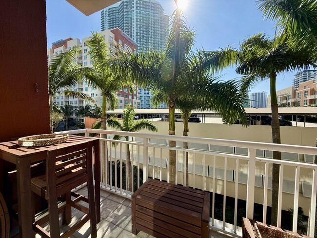 View facing out from the balcony - 2001 Biscayne Blvd