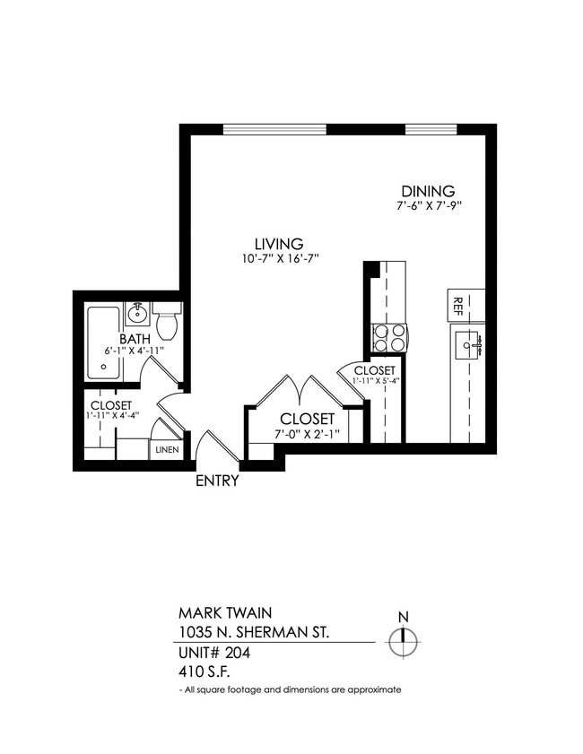 Floorplan - Mark Twain