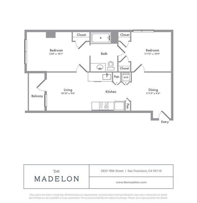 Floorplan - The Madelon
