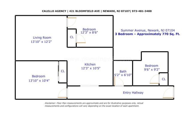3BR/1BA - 409 Summer Ave
