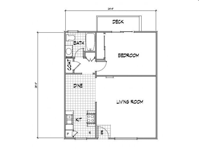 1BR/1BA - Florida Gardens