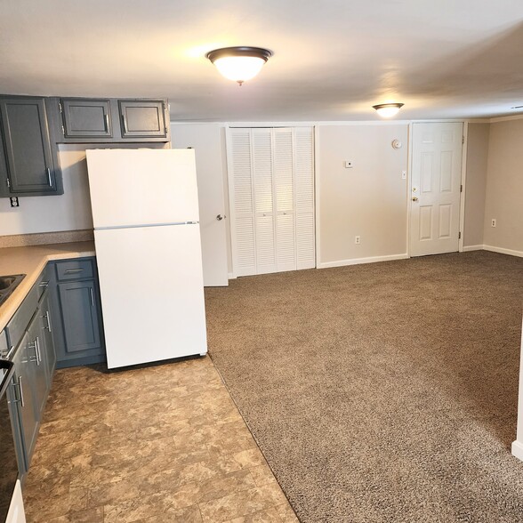 Kitchen / Living Room with large wall closet - 880 N Base Rd