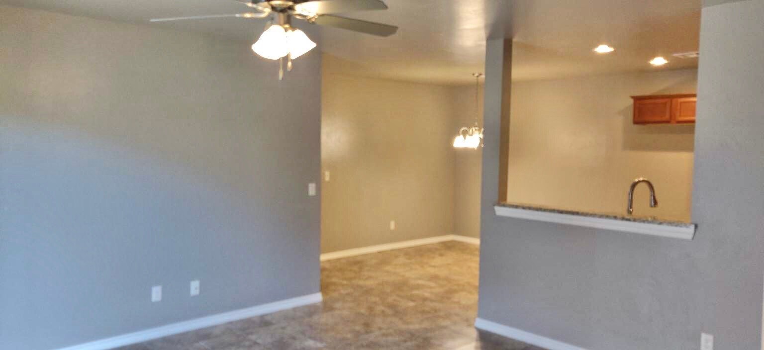 dining area from living room - 209 Ashley Dr