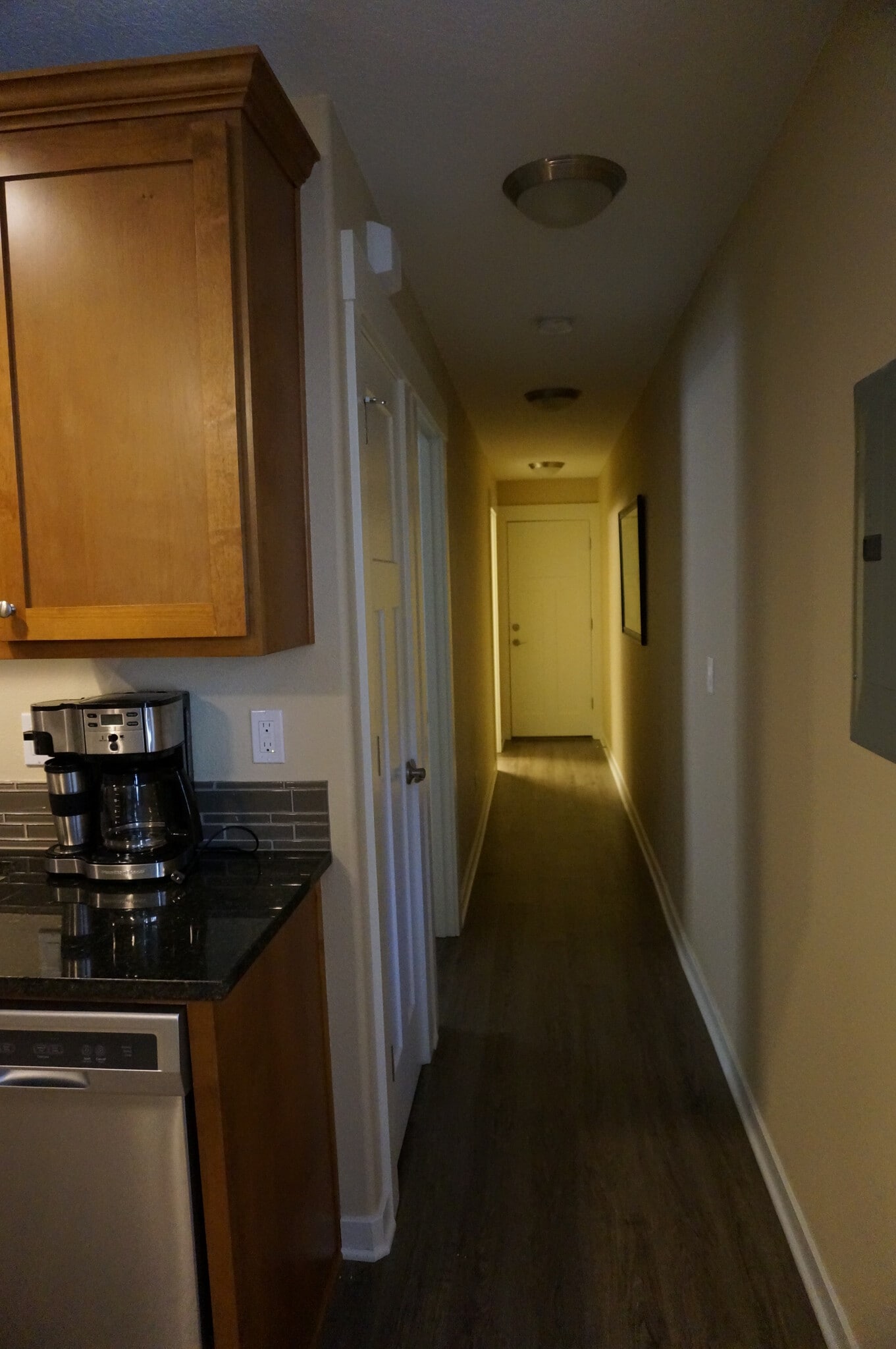 Hallway view, leading to bed and bath - 443 NE GRAHAM ST