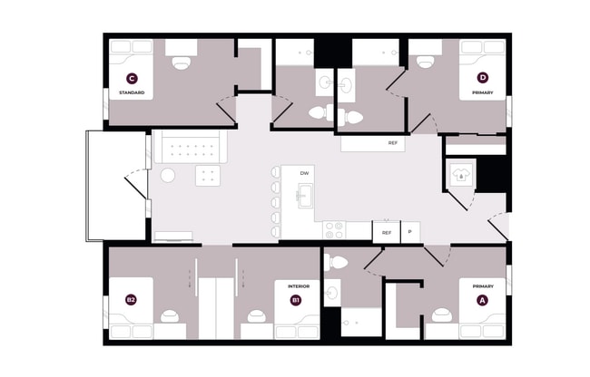 5x3 Lite Balcony A - Hub LA Figueroa